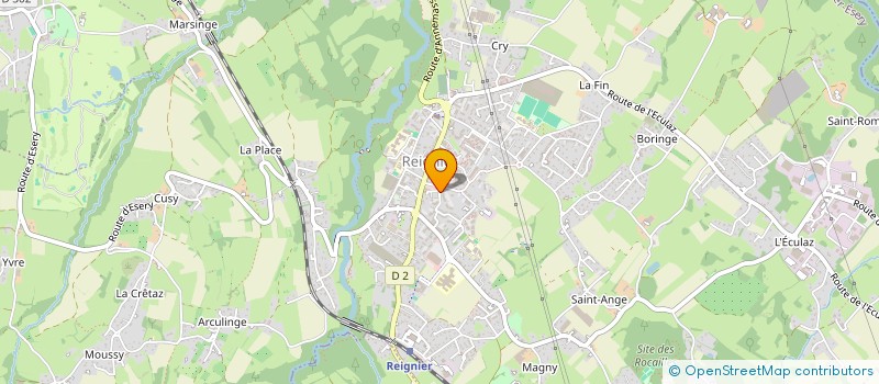 localisation de l'entreprise LES2MARTINI à REIGNIER-ESERY