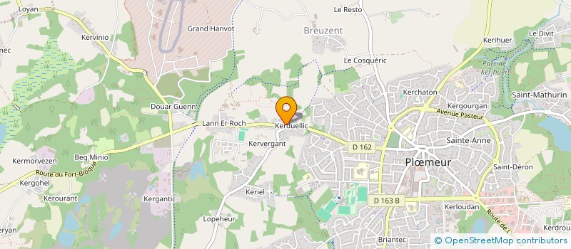 localisation de l'entreprise LES2N à PLOEMEUR