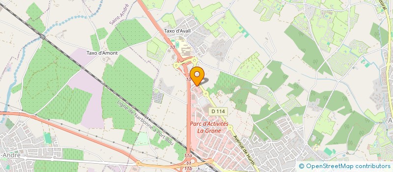 localisation de l'entreprise LES2POLES à ARGELES-SUR-MER