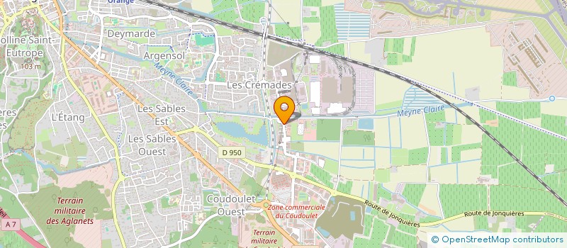 localisation de l'entreprise LES2R  ORANGE