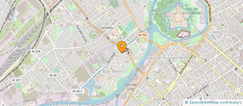 localisation de l'entreprise LES3FRERES à LILLE