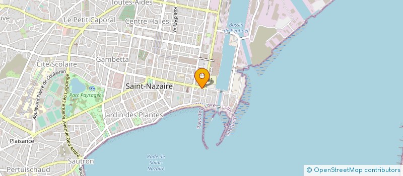 localisation de l'entreprise LES3MA PRO à SAINT-NAZAIRE
