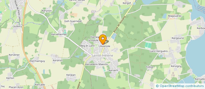 localisation de l'entreprise LES3WDELOIC  SAINTE-HELENE