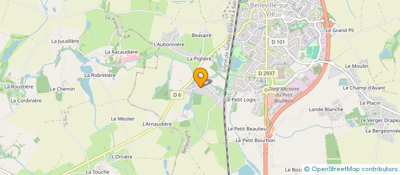 localisation de l'entreprise LES5F  BELLEVIGNY