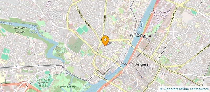 localisation de l'entreprise LES5PRAZ à ANGERS