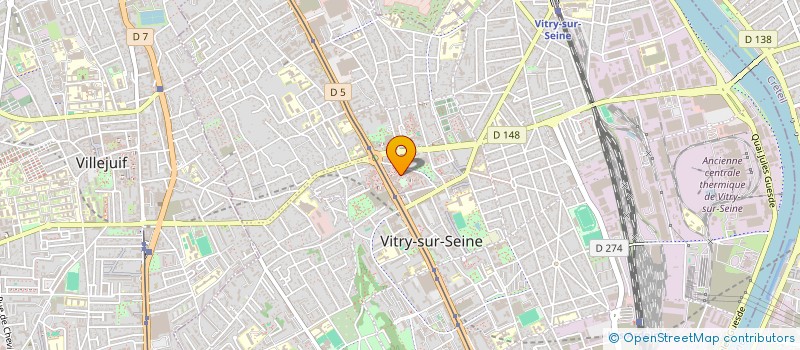 localisation de l'entreprise LESA MULTISERVICES à VITRY-SUR-SEINE