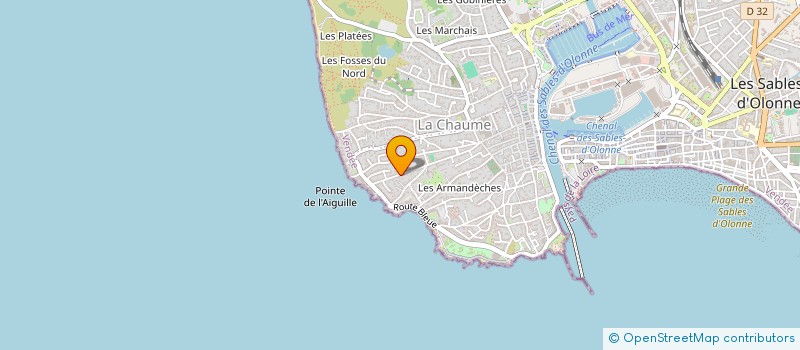 localisation de l'entreprise LESABLESEC à LES SABLES D'OLONNE
