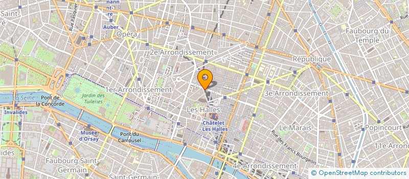 localisation de l'entreprise LESAFFRE ET COMPAGNIE à PARIS
