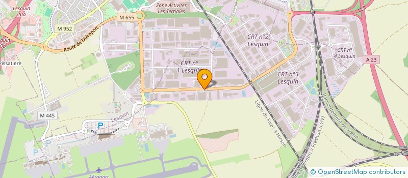 localisation de l'entreprise LESAFFRE RENT à FRETIN