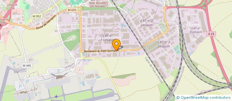 localisation de l'entreprise LESAFFRE UTILITAIRES à FRETIN