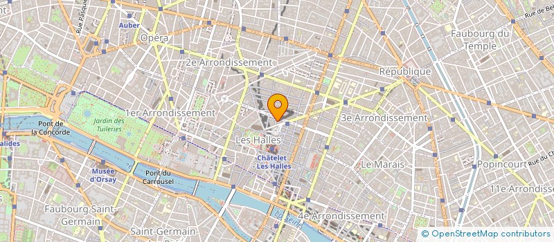 localisation de l'entreprise LESAFFRITAULT  PARIS