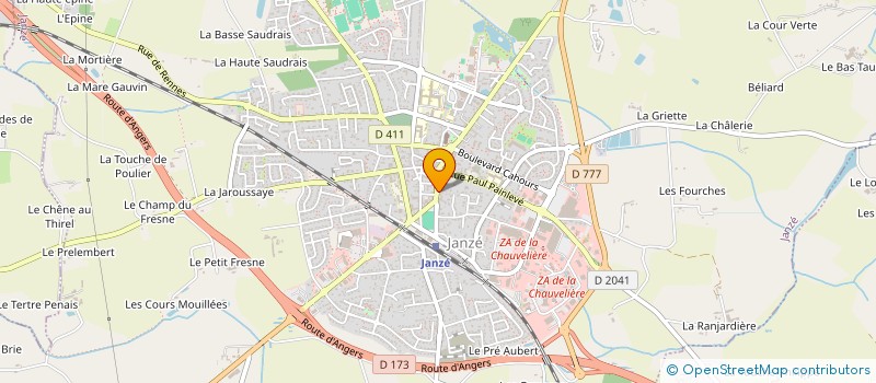 localisation de l'entreprise LESAGE à JANZE