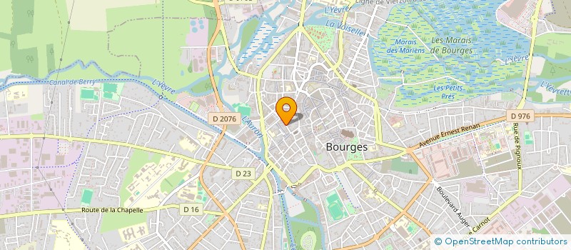localisation de l'entreprise LESAGE à BOURGES