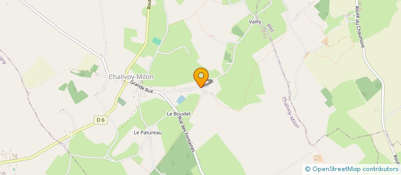 localisation de l'entreprise LESAGE  CHALIVOY-MILON