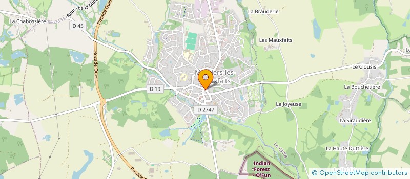 localisation de l'entreprise LESAGE CONSEIL ET DEVELOPPEMENT à LA TRANCHE-SUR-MER