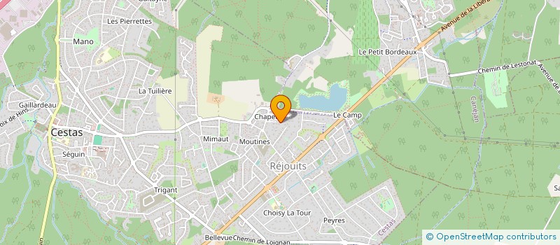 localisation de l'entreprise LESAGE CONSULTING  CESTAS