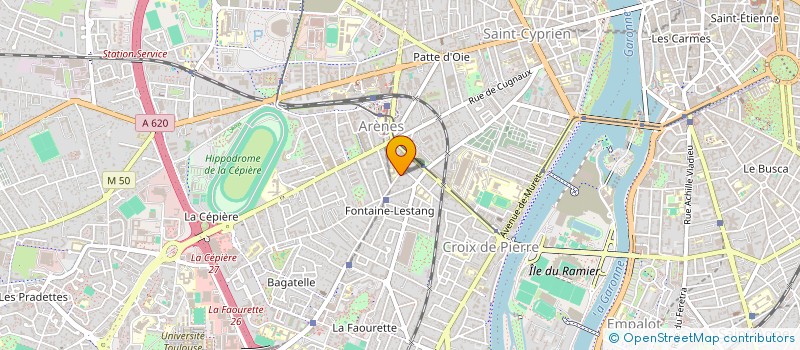 localisation de l'entreprise LESALONRECOIT  TOULOUSE