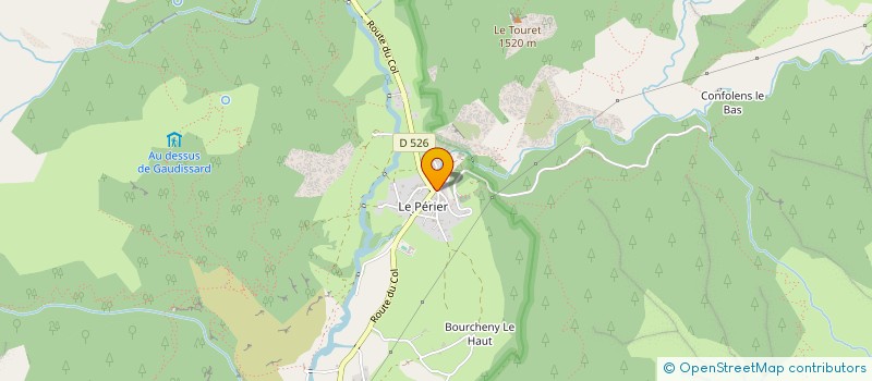 localisation de l'entreprise LESALPINISTES  CHANTEPERIER