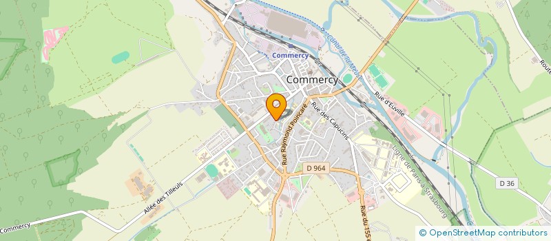 localisation de l'entreprise LESAPEUPRES à COMMERCY
