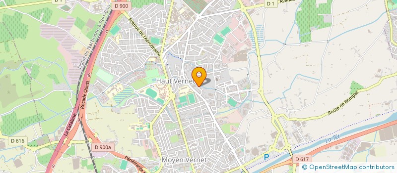 localisation de l'entreprise LESARTS PROD à PERPIGNAN