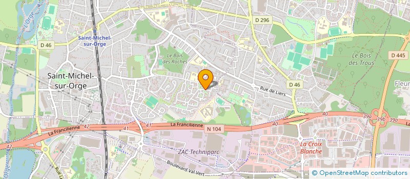 localisation de l'entreprise LESAULT  SAINT-MICHEL-SUR-ORGE