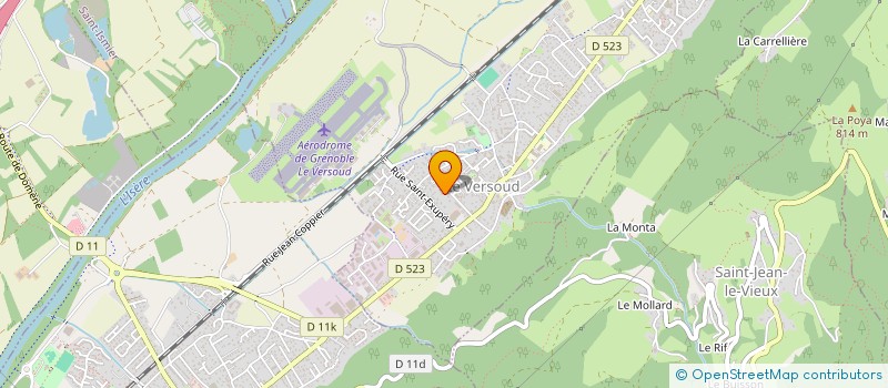 localisation de l'entreprise LESAYA  LE VERSOUD