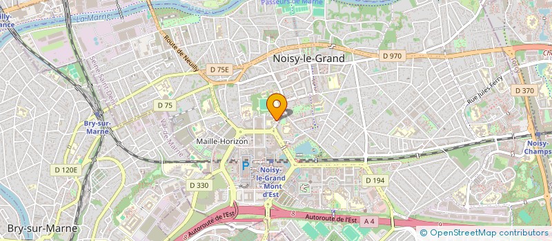localisation de l'entreprise LESBERDAH à NOISY-LE-GRAND