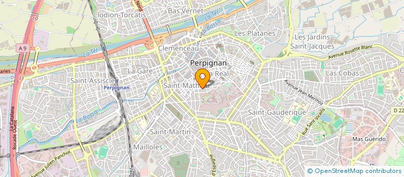 localisation de l'entreprise LESBIENNES, GAYS, BI, TRANS ET + DES PYRENEES ORIENTALES LGBT+66 à PERPIGNAN