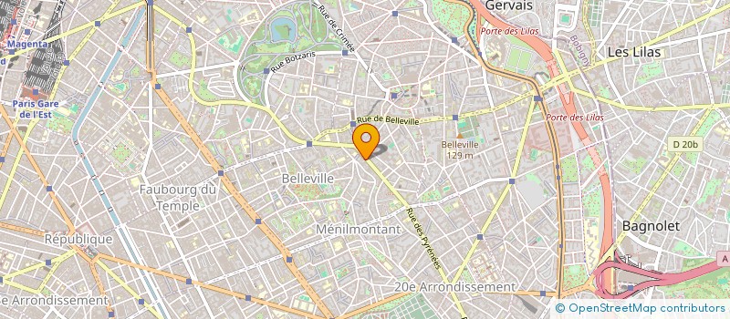 localisation de l'entreprise LESBONSFREELANCES  PARIS