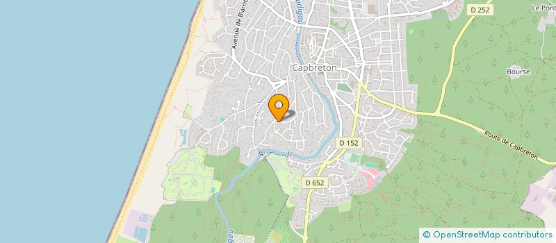 localisation de l'entreprise LESBORDES CONSULTING à CAPBRETON