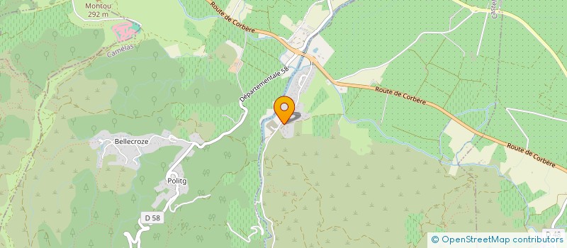 localisation de l'entreprise LESCA  CASTELNOU