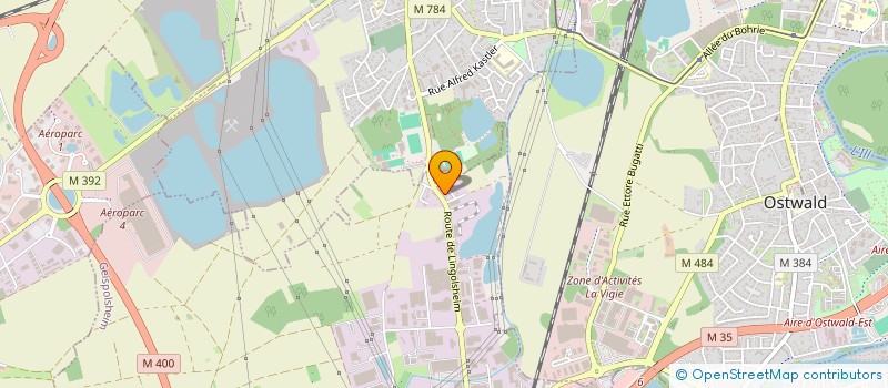 localisation de l'entreprise LESCA IMMO  GEISPOLSHEIM