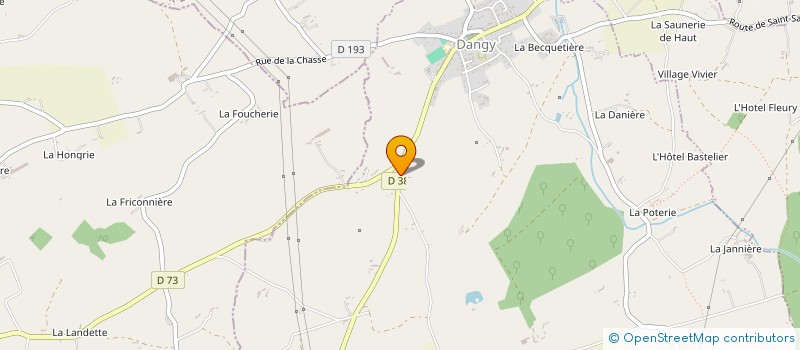 localisation de l'entreprise LESCALIER  DANGY