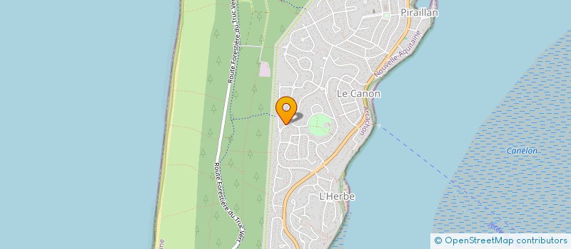 localisation de l'entreprise LESCALLE  LE BOUSCAT