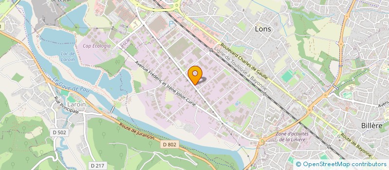 localisation de l'entreprise LESCAR SOLEIL à LONS
