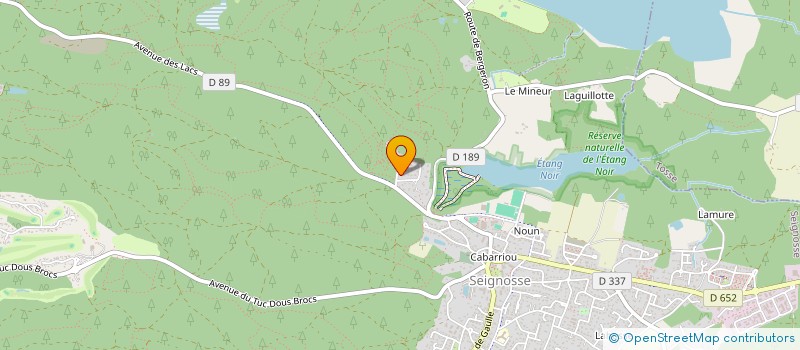 localisation de l'entreprise LESCHEM  SEIGNOSSE