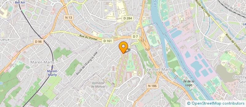 localisation de l'entreprise LESCHERAINE CAPITAL IMMOBILIER  PECQ (LE)