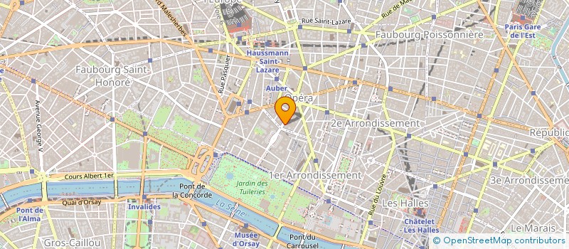 localisation de l'entreprise LESCONCIERGES à PARIS