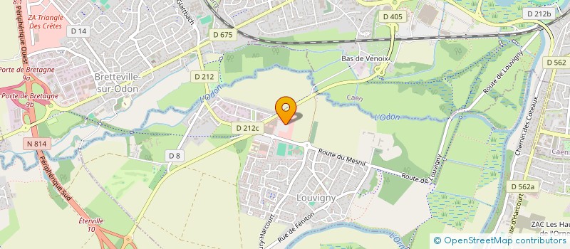 localisation de l'entreprise LESCONI  LOUVIGNY