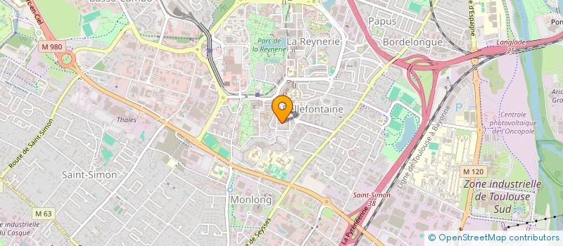 localisation de l'entreprise LESCOP à TOULOUSE