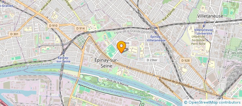 localisation de l'entreprise LESCORS à EPINAY-SUR-SEINE