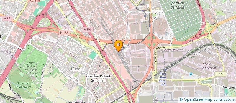 localisation de l'entreprise LESCOT  RUNGIS