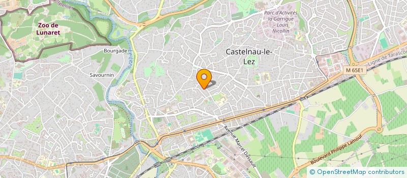 localisation de l'entreprise LESCRICRI à CASTELNAU-LE-LEZ