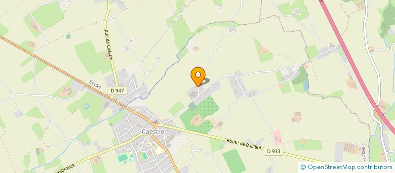 localisation de l'entreprise LESCURE IMMO  CAESTRE