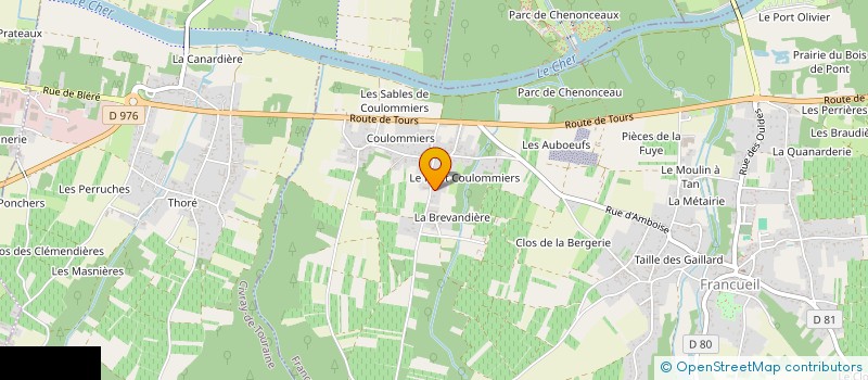 localisation de l'entreprise LESCUYER INTER EQUIPEMENTS à EPEIGNE-LES-BOIS