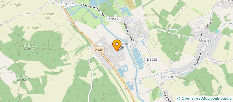 localisation de l'entreprise LESDASILVA à CHARPONT