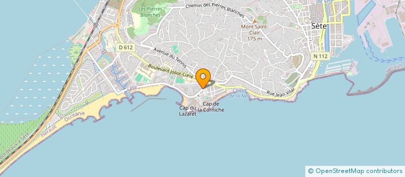 localisation de l'entreprise LESEDI  SETE