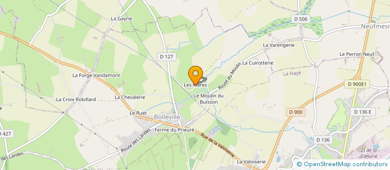 localisation de l'entreprise LESEIGNEUR DE BOLLEVILLE  LA HAYE