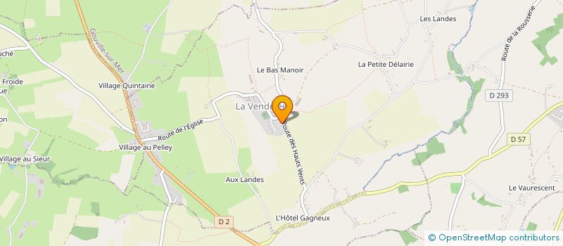 localisation de l'entreprise LESELLIER CASTRIC  JULLOUVILLE