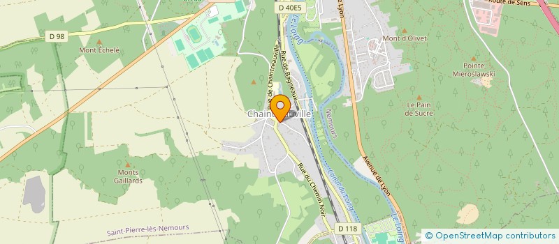 localisation de l'entreprise LESEURRE LAPKOFF ENTRET ELAGA SOIN ARBRE à SAINT-PIERRE-LES-NEMOURS